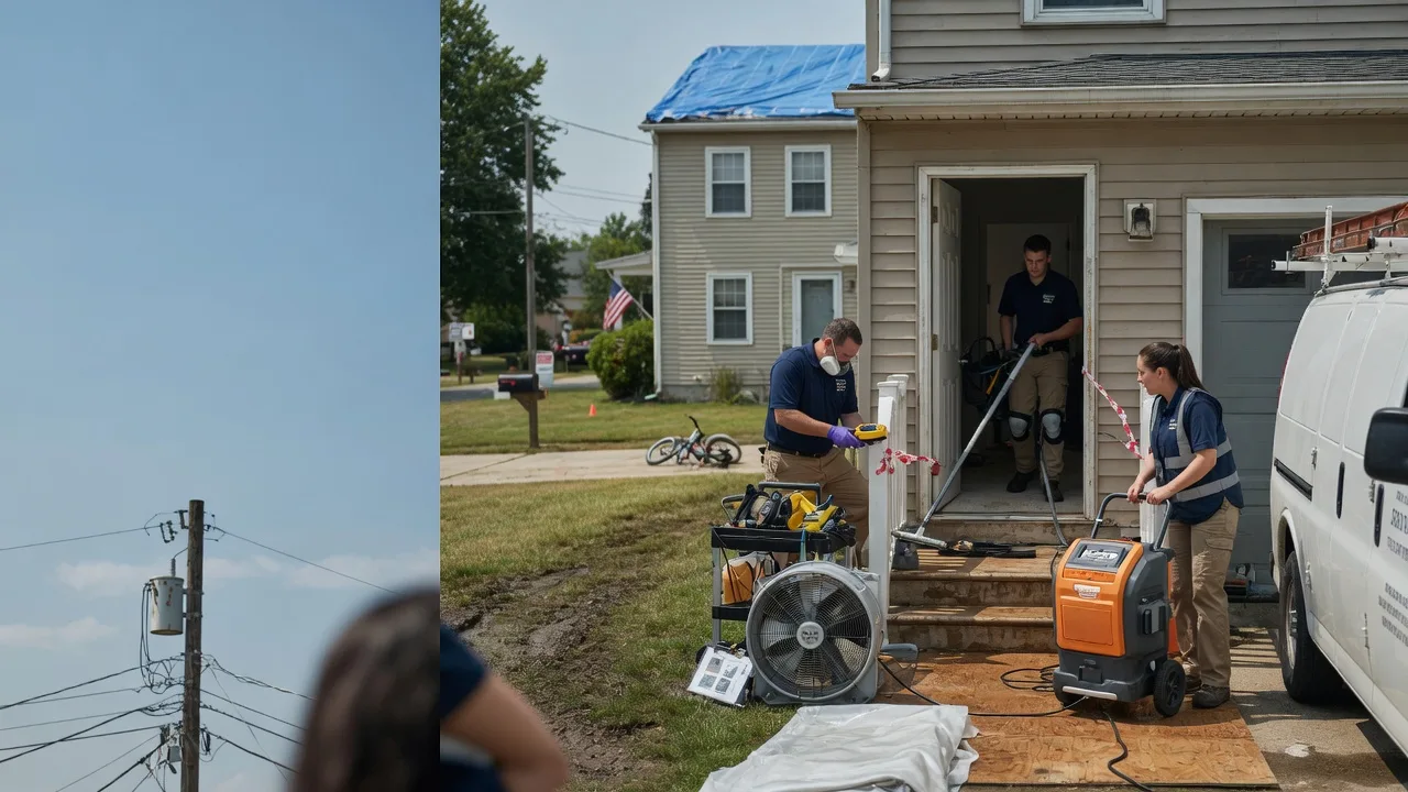Water Damage Repair in Guys, TN near me